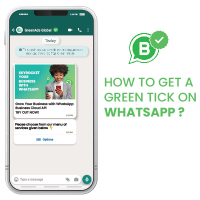 WhatsApp Business Green Tick