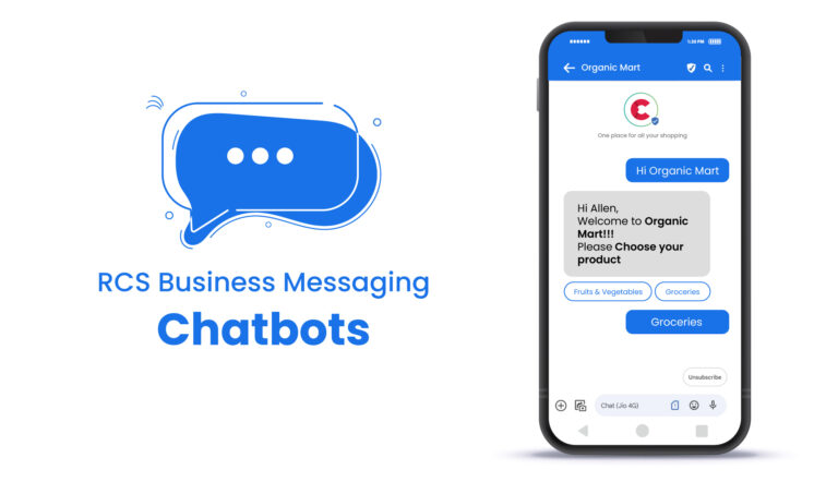 RCS Business Messaging Chatbots poster